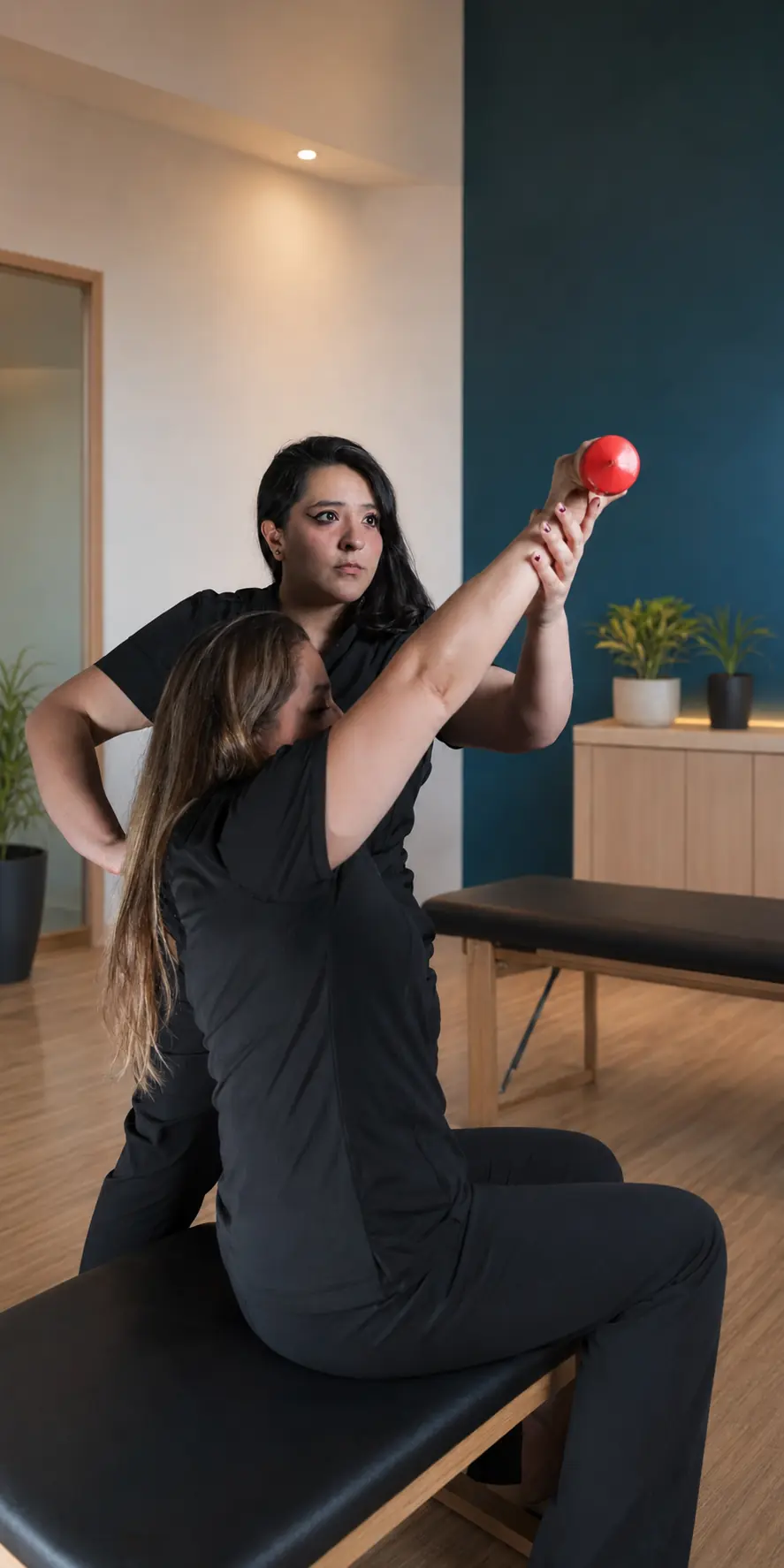 Ejercicio terapéutico acompañado por Kinesciencia